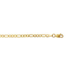 9ct Yellow Gold 1/3 Figaro Chain Necklace 55cm Necklaces Bevilles 