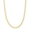 9ct Yellow Gold Solid Curb Necklace Necklaces Bevilles 