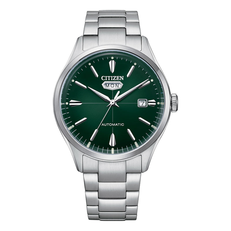 Citizen Dress Automatic Men's Green Watch NH8391-51X Watches Citizen 