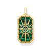 THOMAS SABO Pendant compass star green Pendant Thomas Sabo 