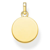 Thomas Sabo Pendant Disc Paw Cat Gold Pendant Thomas Sabo 