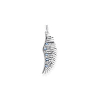 THOMAS SABO Pendant phoenix wing with blue stones silver Pendant Thomas Sabo 