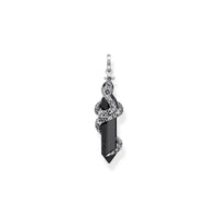 THOMAS SABO Pendant blackened onyx with snake Pendant Thomas Sabo 