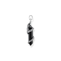THOMAS SABO Pendant blackened onyx with snake Pendant Thomas Sabo 