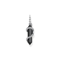 THOMAS SABO Pendant blackened onyx with snake Pendant Thomas Sabo 