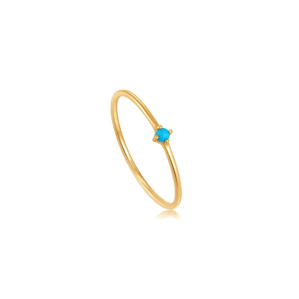 Ania Haie 14kt Gold Turquoise Stone Ring Rings Ania Haie 52 