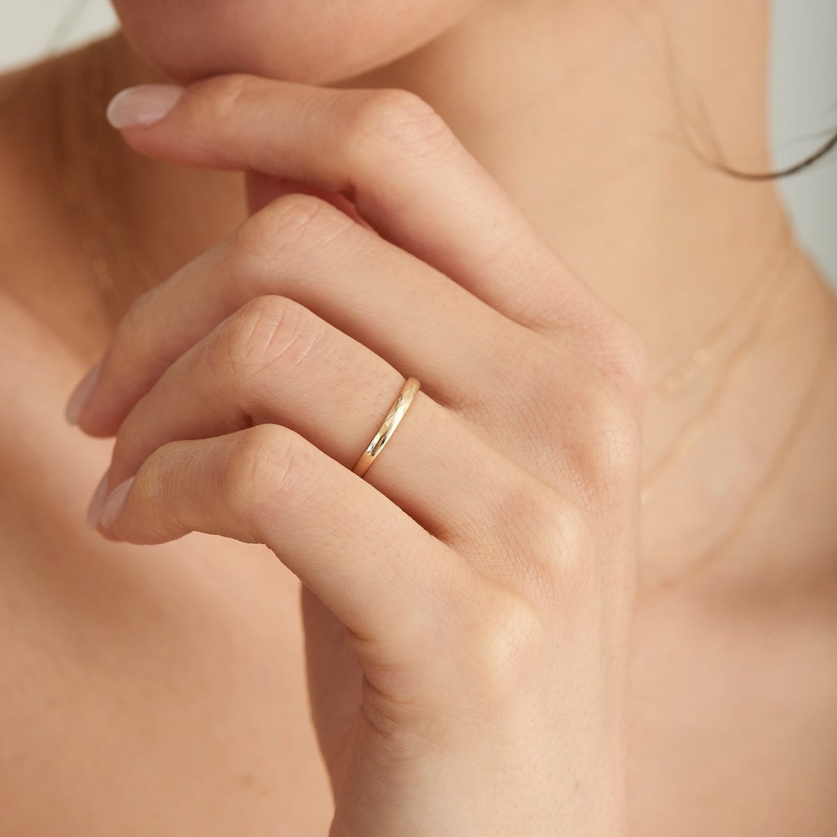 Ania Haie 14kt Gold Stargazer Band Ring Rings Ania Haie 