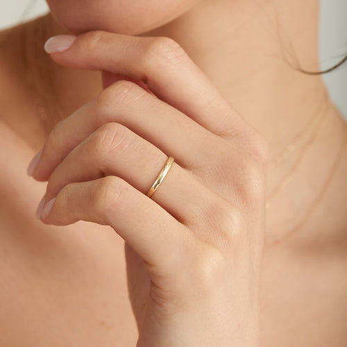 Ania Haie 14kt Gold Stargazer Band Ring Rings Ania Haie 