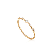 Ania Haie 14kt Gold Stargazer Natural Diamond Stardust Ring Rings Ania Haie 