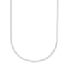 Sterling Silver 50cm Curb Necklace Necklaces Bevilles 