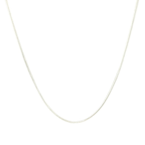 Sterling Silver Snake Chain 50cm Necklaces Bevilles 