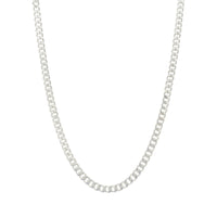 Sterling Silver Curb Necklace 45cm Necklaces Bevilles 