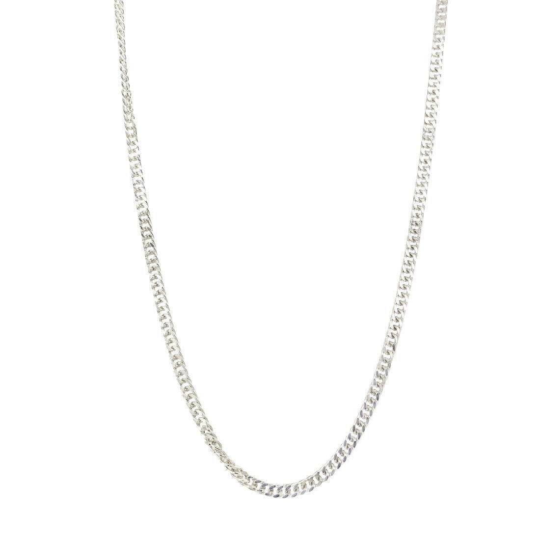 Sterling Silver Tight Curb Necklace 80cm Necklaces Bevilles 