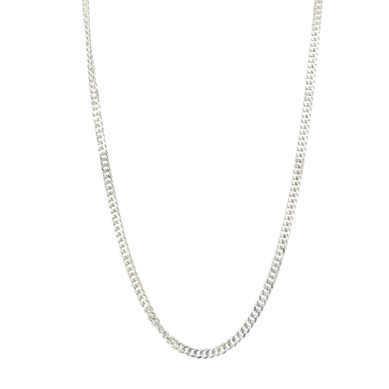 Sterling Silver Tight Curb Necklace 80cm Necklaces Bevilles 