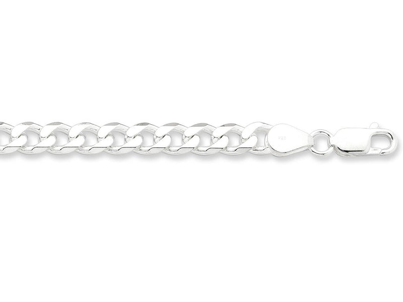 Sterling Silver Curb Necklace Necklaces Bevilles 