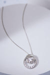 Feel Fabulous in 5 Positivity Video Series with Sterling Silver Open Circle Necklace Necklaces Bevilles 