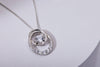 Feel Fabulous in 5 Positivity Video Series with Sterling Silver Open Circle Necklace Necklaces Bevilles 