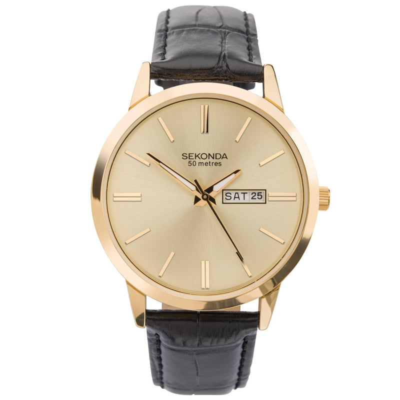 Sekonda Men's Classic Leather Strap Watch SK1838 Watches Sekonda 