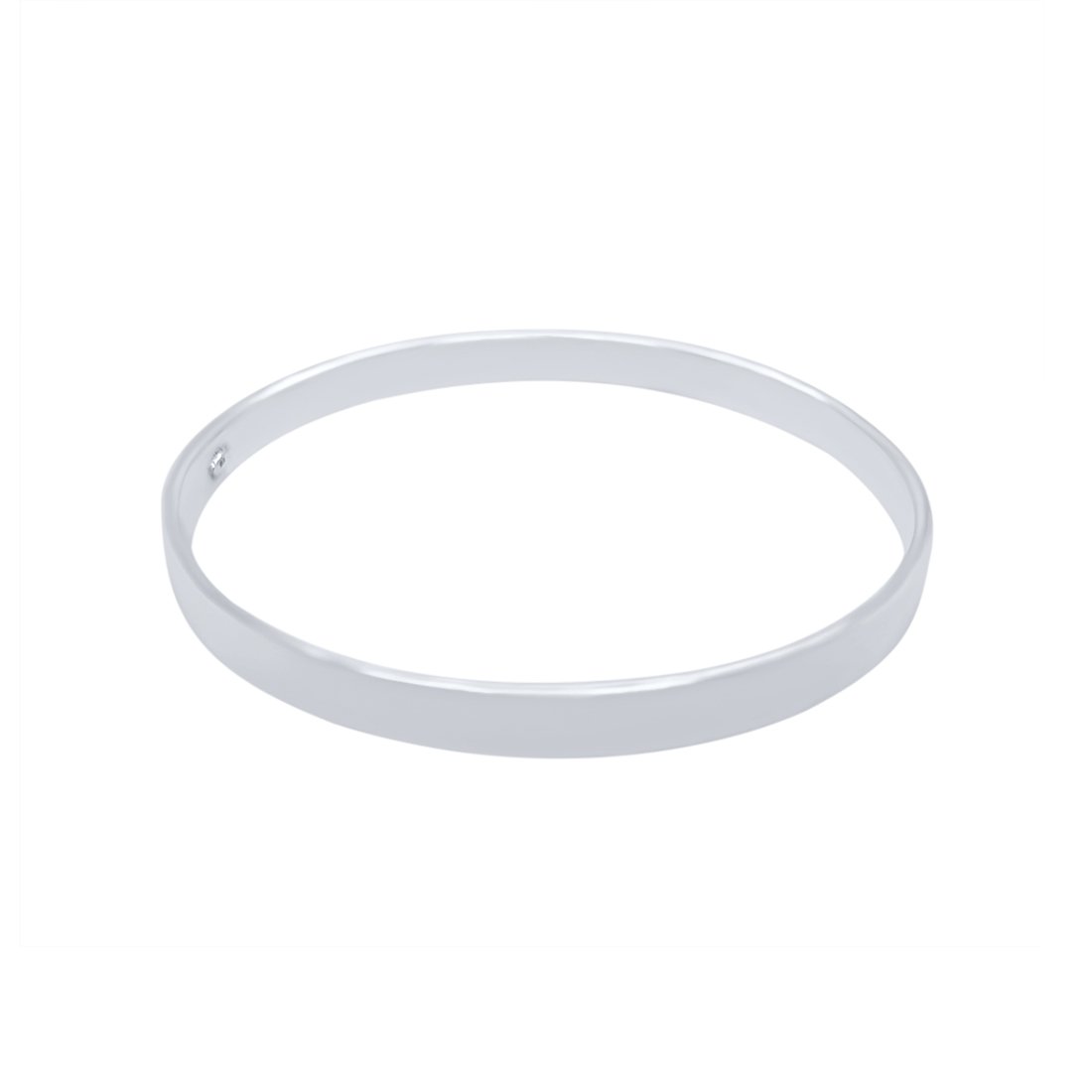 Sterling Silver Plain Bangle Bangles Bevilles 
