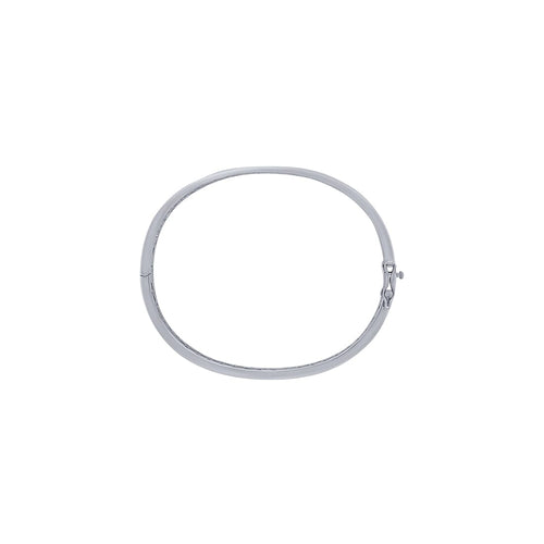 Bangle with Cubic Zirconia in Sterling Silver Bangles Bevilles 