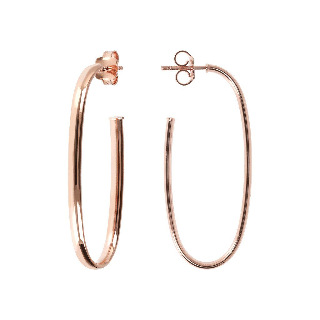 Bronzallure Semioval Earrings Earrings Bronzallure 