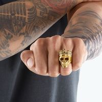 Thomas Sabo Ring Skull Gold Ring Thomas Sabo 