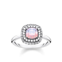 Thomas Sabo Ring Shimmering Pink Opal Colour Effect Rings Thomas Sabo 