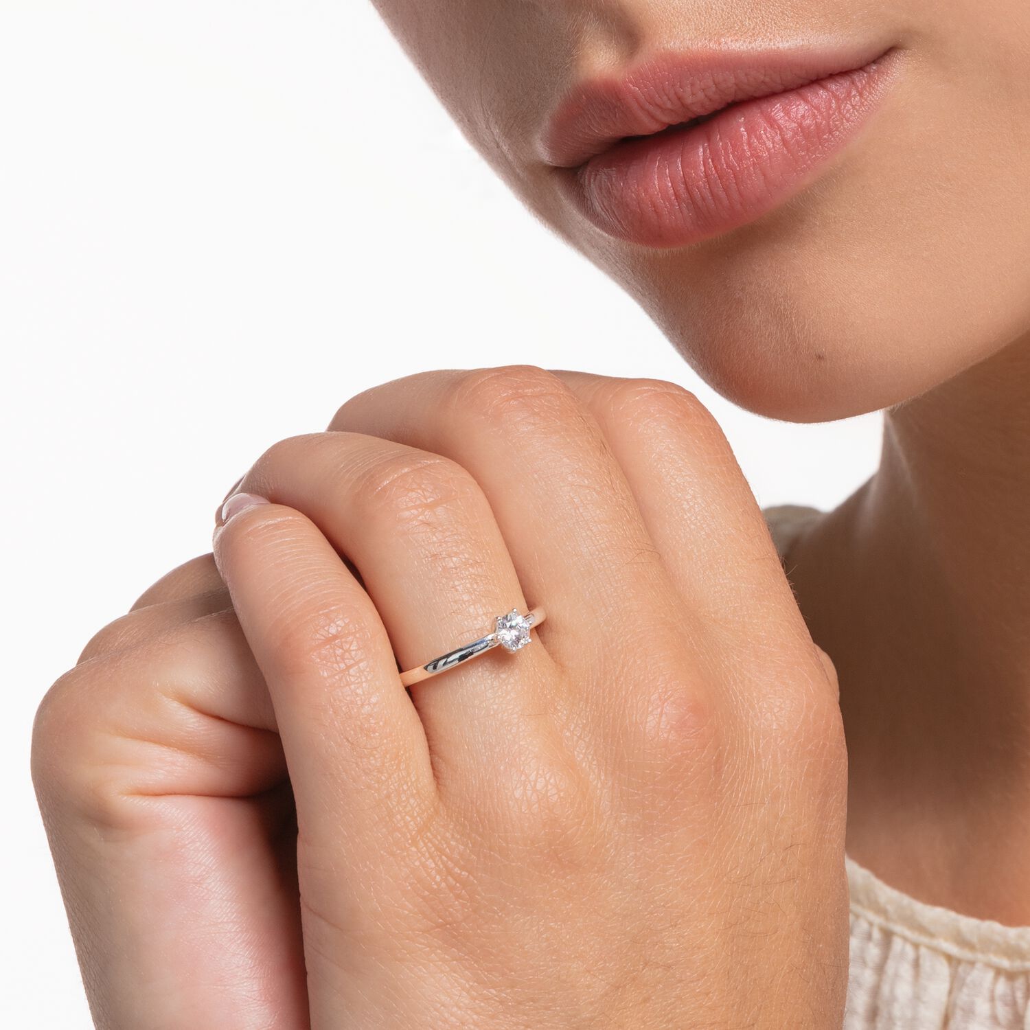 Thomas Sabo Ring White Stone Rings Thomas Sabo 