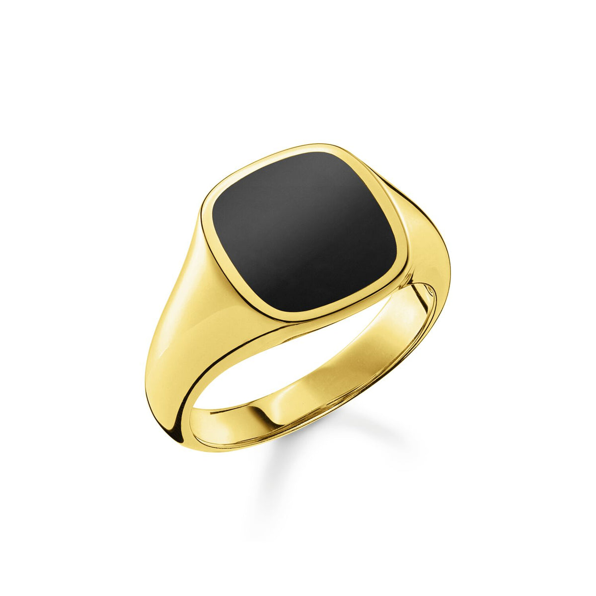 Thomas Sabo Ring Classic Black Gold Ring Thomas Sabo 