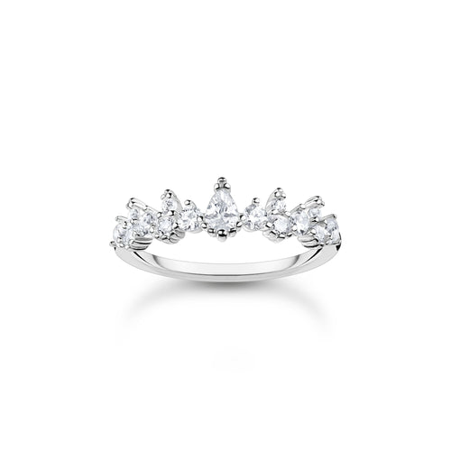 THOMAS SABO Ring ice crystals silver Rings Thomas Sabo 