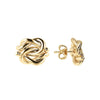 Bronzallure Knot Golden Earrings Earring Bronzallure 