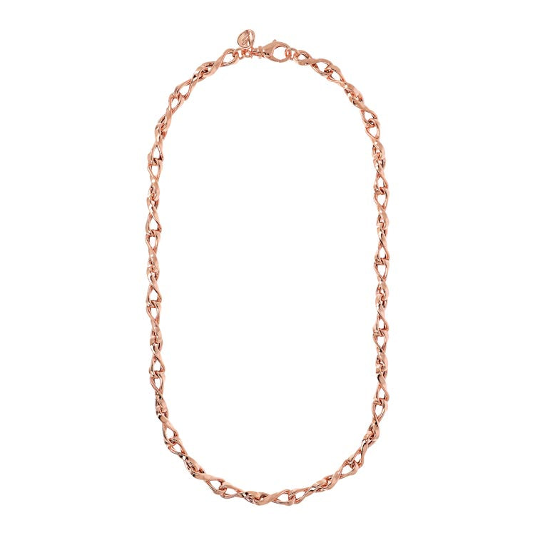 Bronzallure Purezza Twist Link Long Necklace 61cm Necklaces Bronzallure 