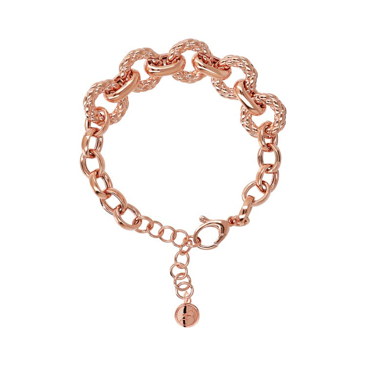 Bronzallure Purezza Circle Pendant Bracelet 17.8+5cm Bracelets Bronzallure 