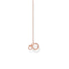 Thomas Sabo Charm Necklace Rose Gold Necklaces Thomas Sabo 