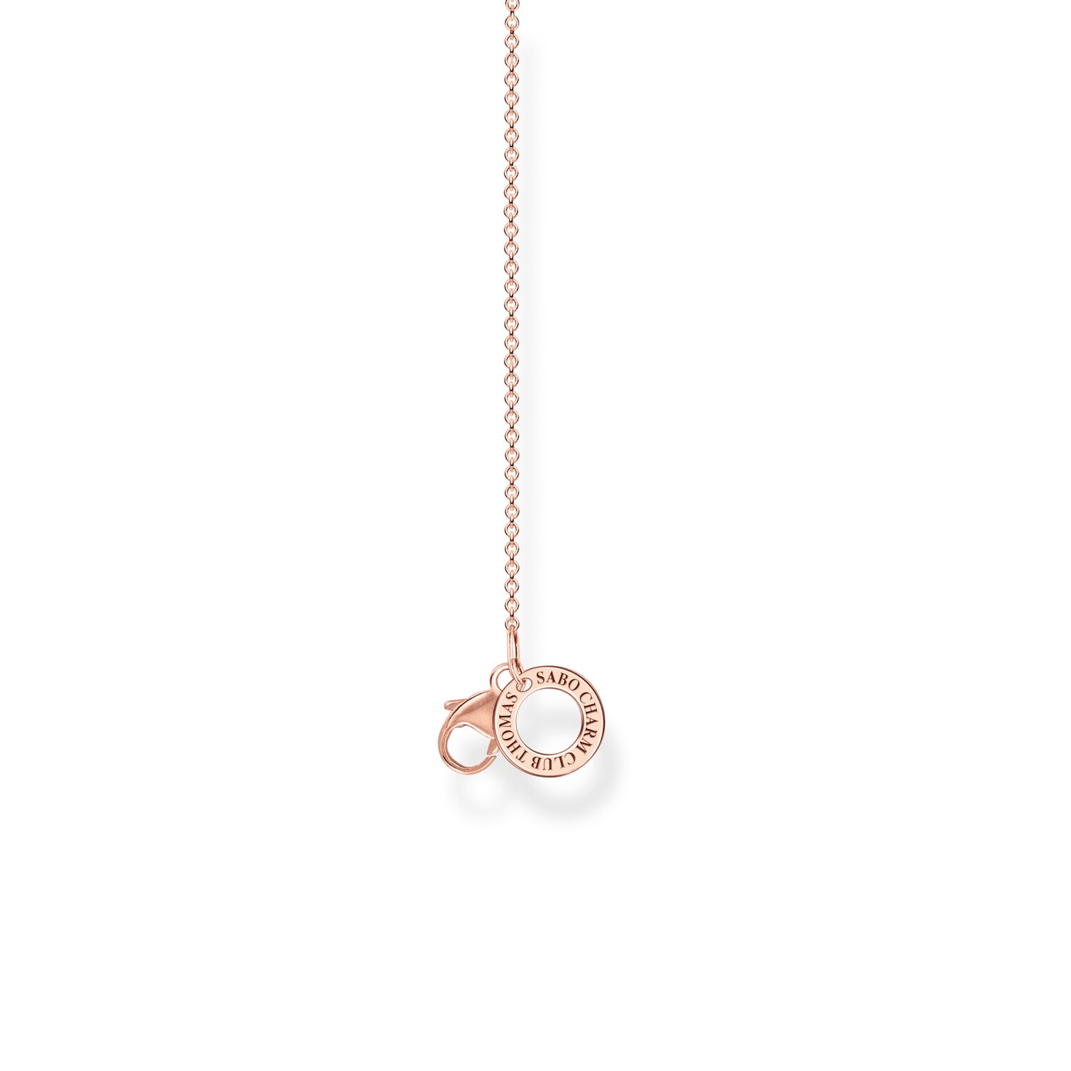 Thomas Sabo Charm Necklace Rose Gold Necklaces Thomas Sabo 