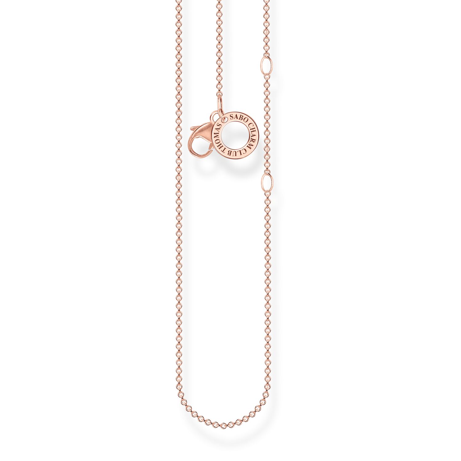 Thomas Sabo Charm Necklace Rose Gold Necklaces Thomas Sabo 