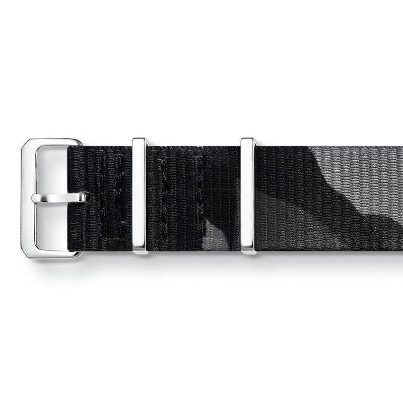 Thomas Sabo Watch Band "Code TS Nato Black Camouflage" Watches Thomas Sabo 