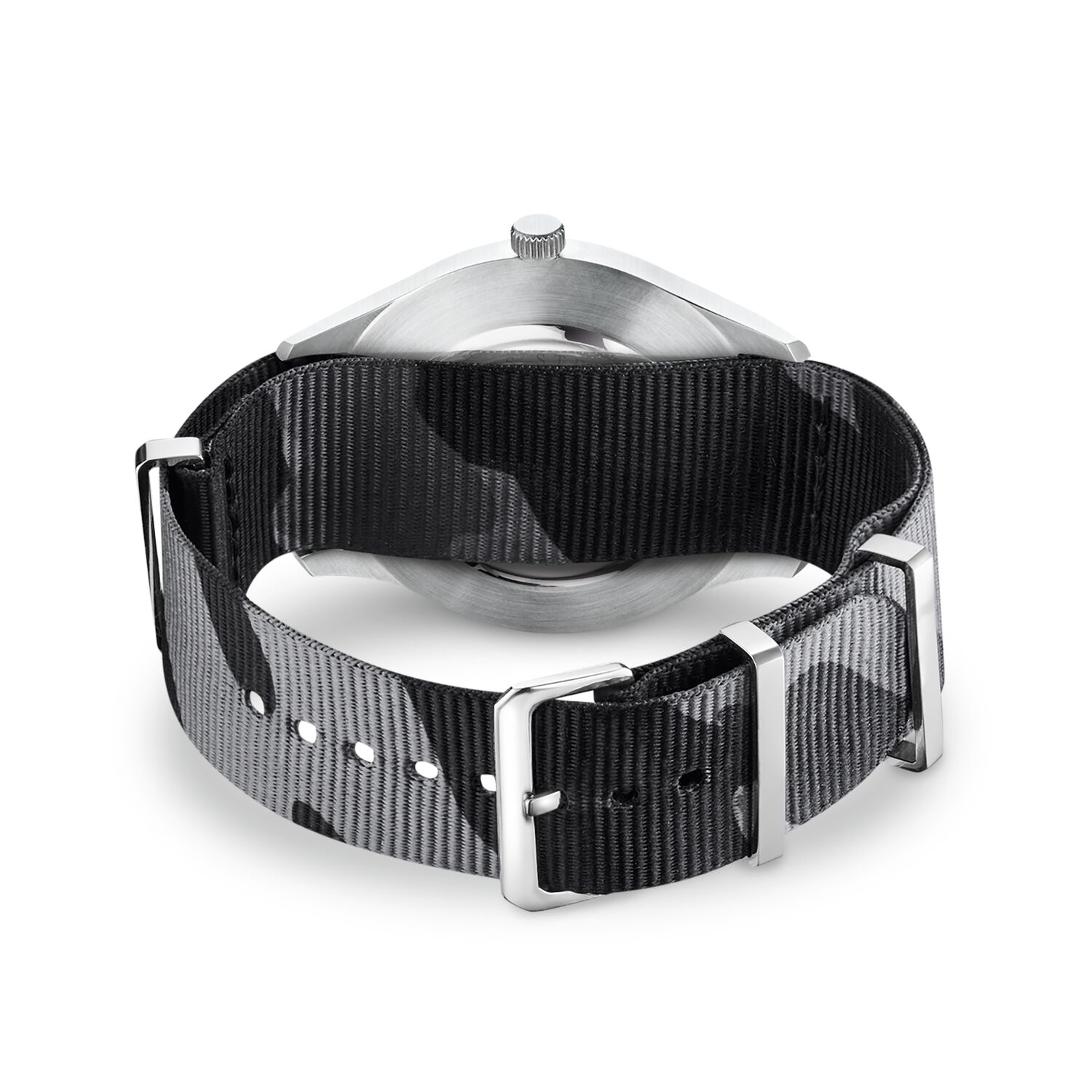 Thomas Sabo Watch Band "Code TS Nato Black Camouflage" Watches Thomas Sabo 