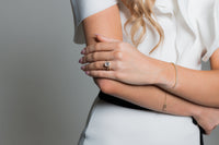 GEORGINI ICONIC BRIDAL VIOLET RING GOLD Bevilles Jewellers 