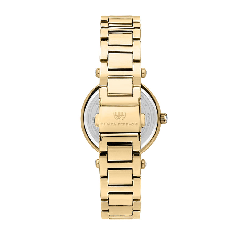 Chiara Ferragni LadyLike Gold 36mm Watch Bevilles Jewellers 