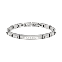 Maserati Jewels Men's Silver Bracelet Bevilles Jewellers 