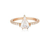 Georgini Rock Star Shield Rose Gold Ring Bevilles Jewellers 