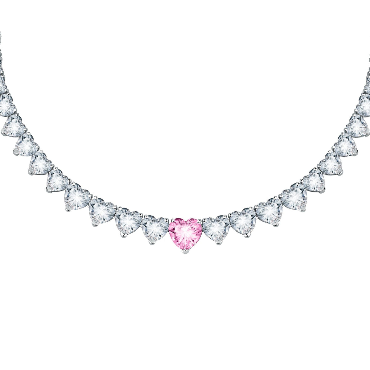 Chiara Ferragni Diamond Heart FairyTale Necklace Bevilles Jewellers 