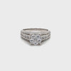 9ct White Gold Ring with 1.05ct of Diamonds