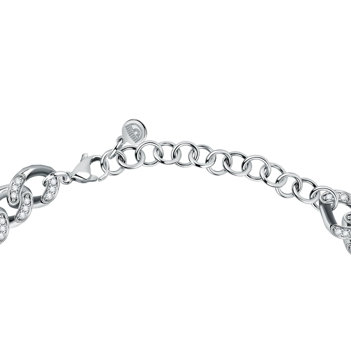 Chiara Ferragni Chain Collection Full Pave Necklace Bevilles Jewellers 