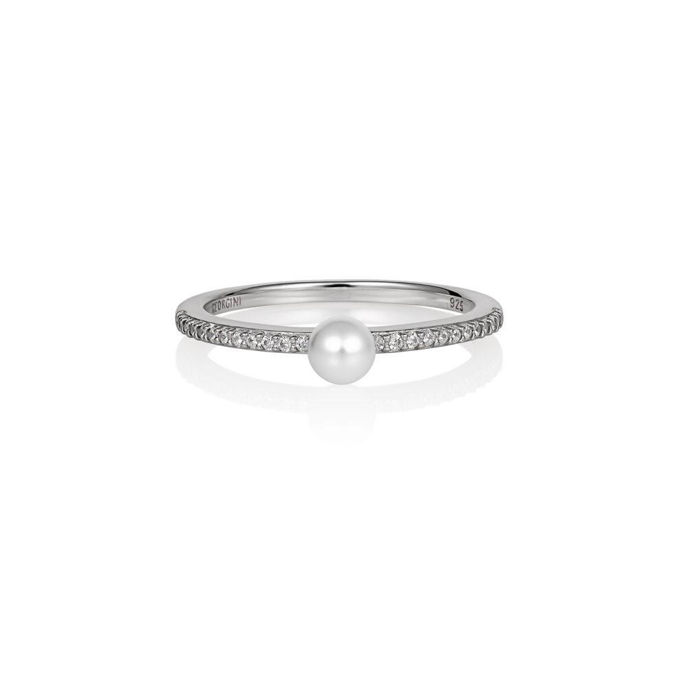 GEORGINI HEIRLOOM CHERISHED RING SILVER Bevilles Jewellers 