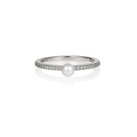 GEORGINI HEIRLOOM CHERISHED RING SILVER Bevilles Jewellers 