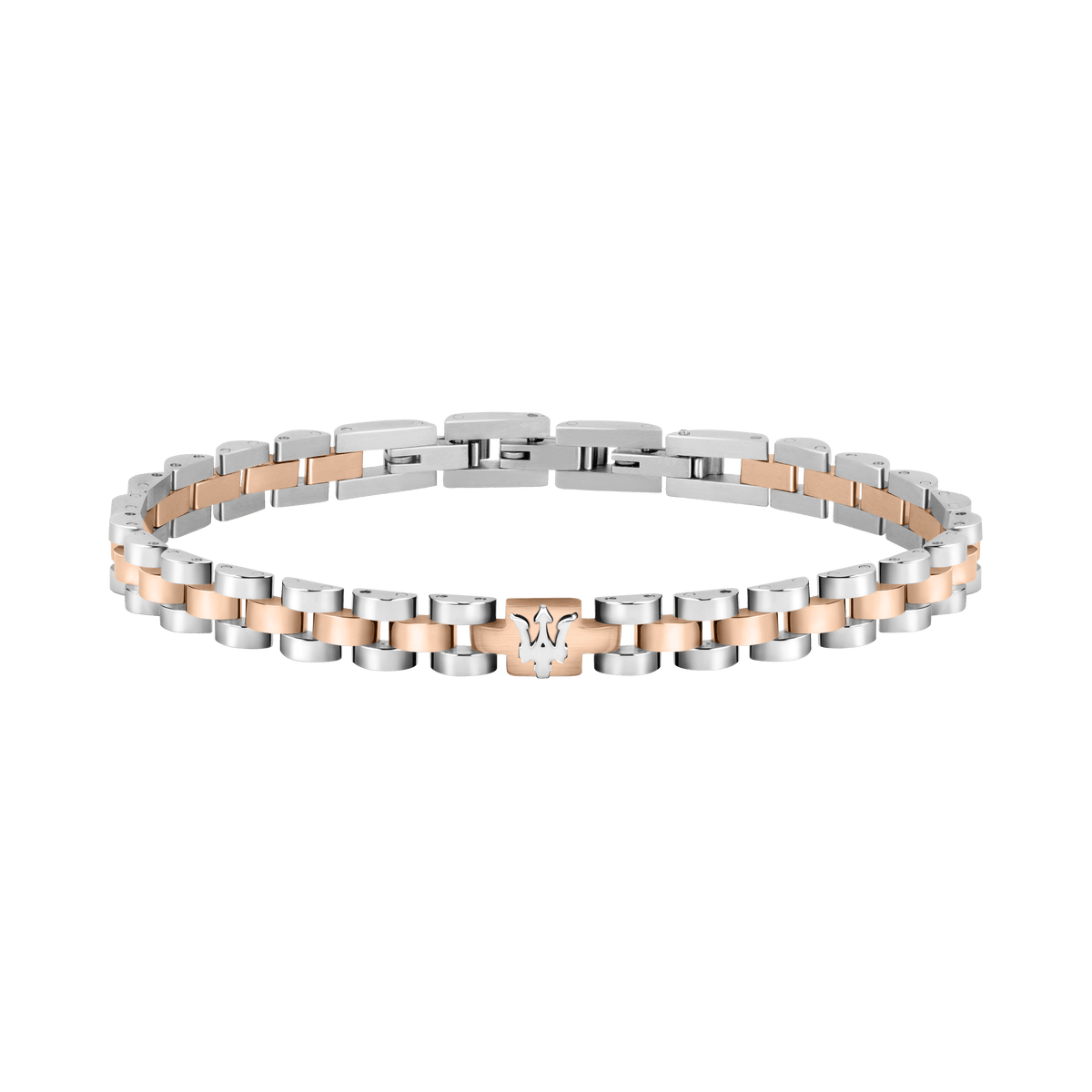 Maserati Jewels Men's Two-Tone Bracelet Bevilles Jewellers 