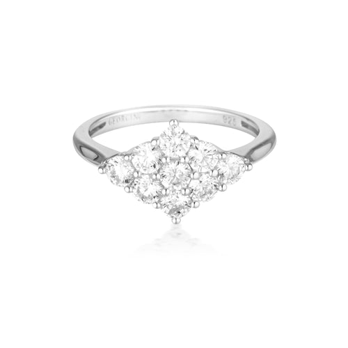 Georgini Rock Star Glam Silver Ring Bevilles Jewellers 