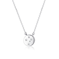 GEORGINI COMMONWEALTH COLLECTION SOUTHERN CROSS NECKLACE SILVER Bevilles Jewellers 